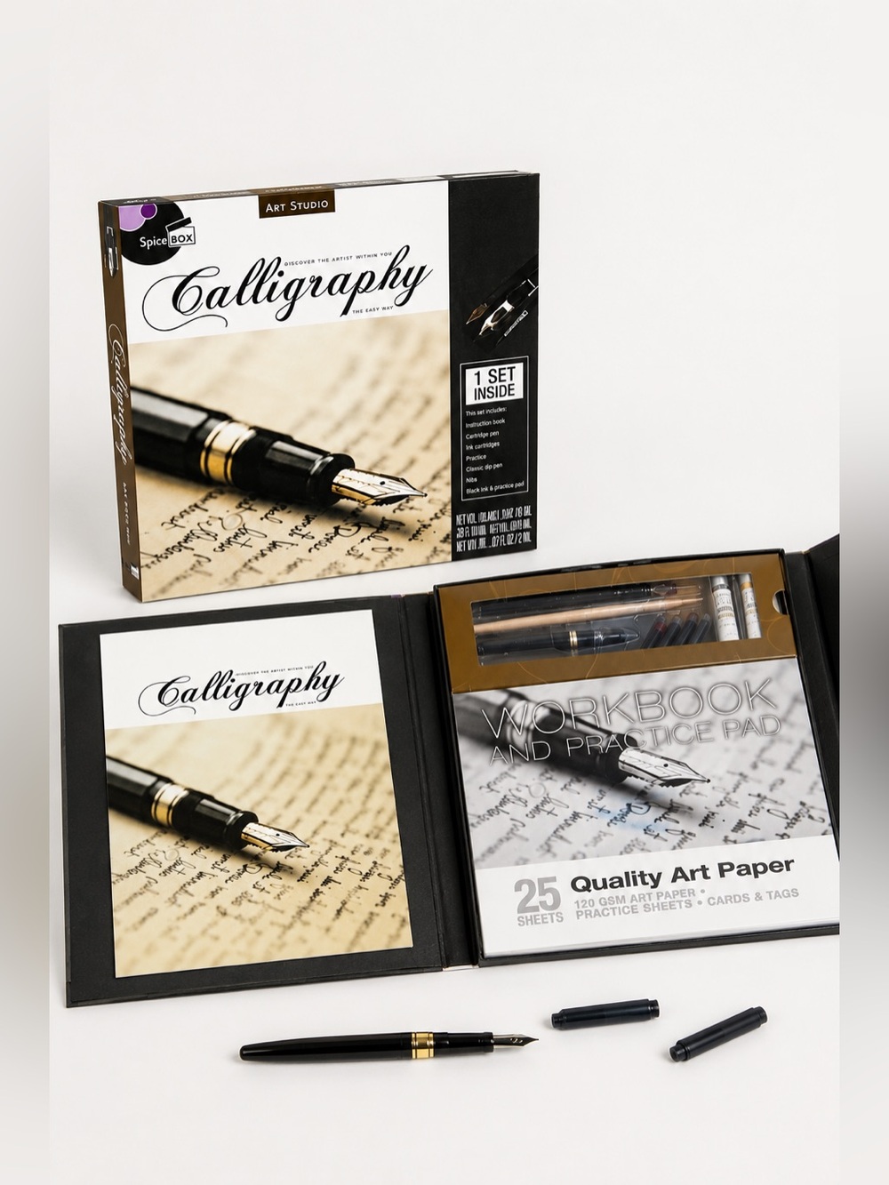 Calligraphy With 5 Classic Projects Calligraphy Set For Beginners Art Painting
